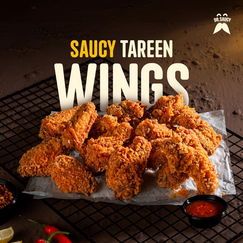 Saucy Tareen Wings (6pcs)