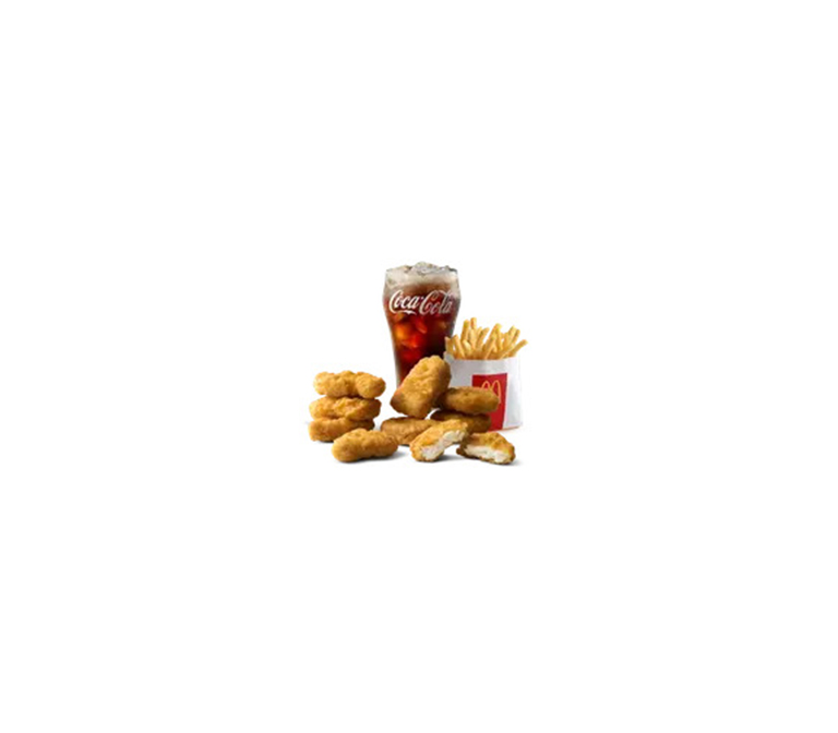 Regular Meal 9pcs McNuggets