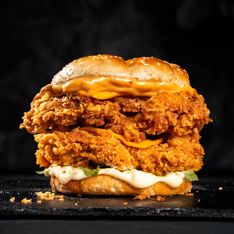 Thunder Zinger Burger