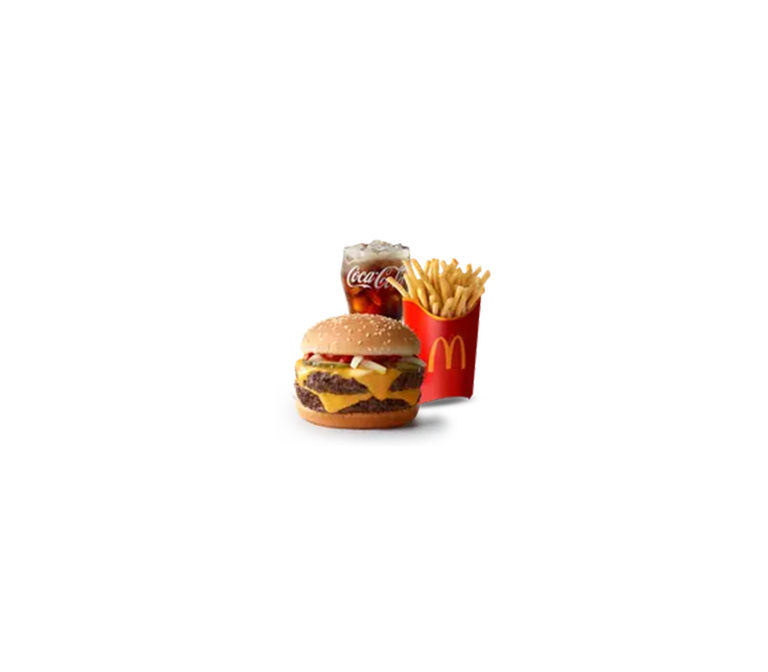 Large Meal Double Quarter Pounder