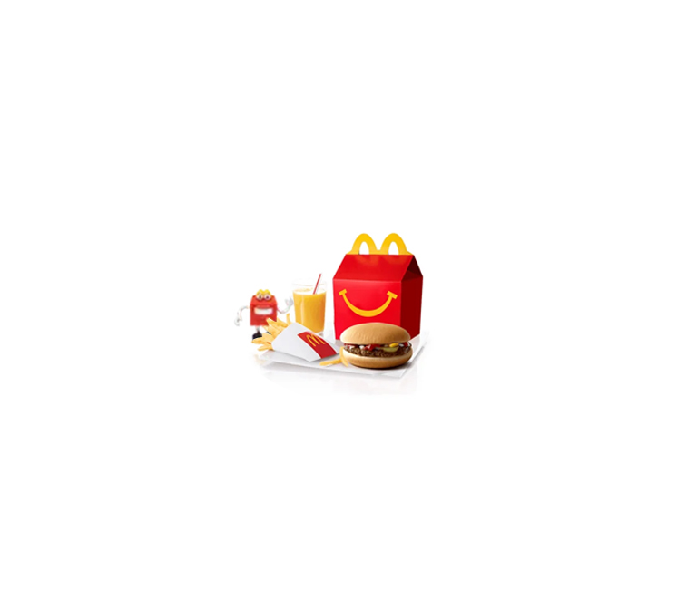 Happy Meal Beef Burger with Toy