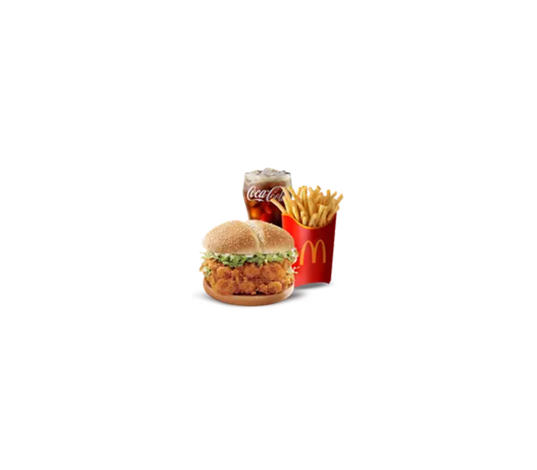 Large Meal Double Spicy McCrispy