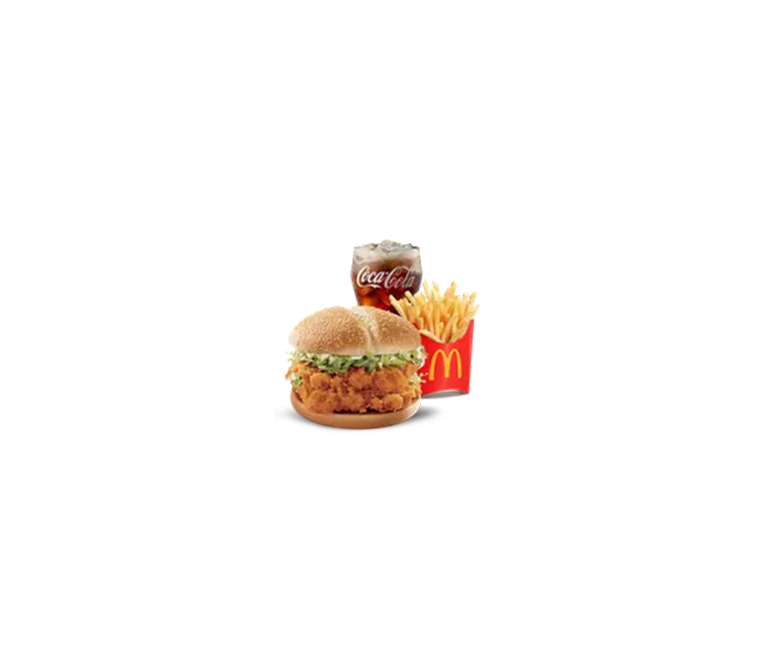 Medium Meal Double Spicy McCrispy