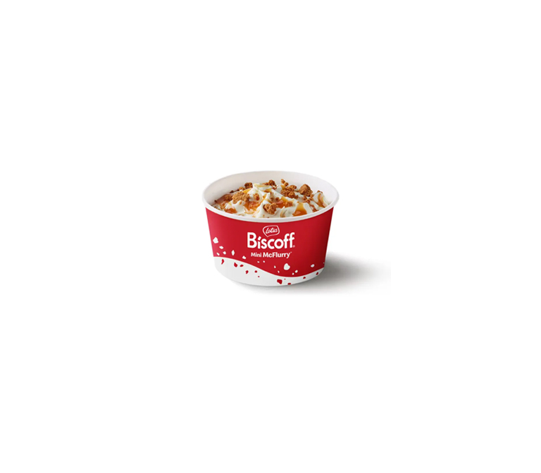 Mini McFlurry Lotus Biscoff